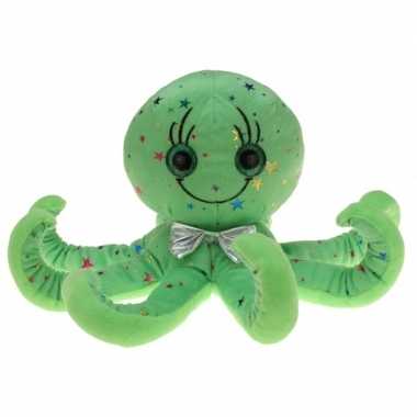 Pluche groene octopus/inktvis knuffel 60 cm speelgoed