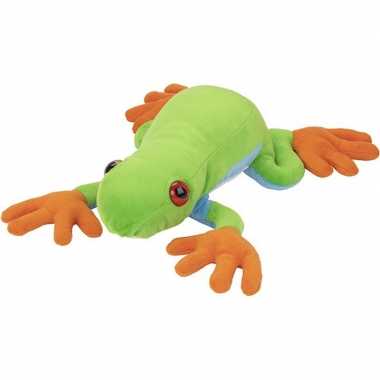 Pluche knuffel boomkikker van 36 cm