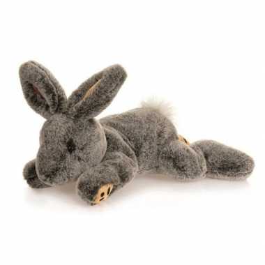 Pluche konijn/haas knuffel 37 cm speelgoed