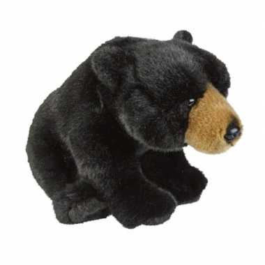 Pluche zwarte beer/beren knuffel 28 cm speelgoed