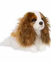 Anna club pluche king charles spaniel hond knuffel 26 cm