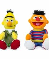 Bert en ernie pluche sesamstraat knuffels 25 cm speelgoed