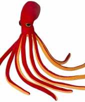 Grote pluche rode octopus inktvis knuffel 100 cm speelgoed