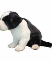 Hansa pluche border collie pup knuffel 25 cm