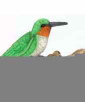 Hansa pluche kolibrie vogel knuffel 10 cm