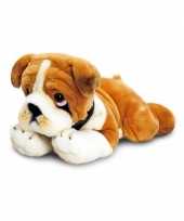 Keel toys pluche bulldog knuffel 35 cm