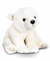 Keel toys pluche ijsbeer knuffel zittend 45 cm