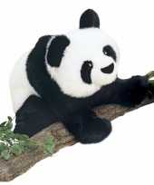 Luxe pluche panda knuffel 38 cm