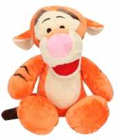 Oranje disney teigetje tijger zachte knuffel 34 cm baby speelgoed