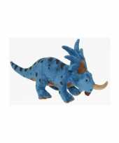 Pluche dinosaurus knuffel 39 cm styracosaur