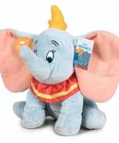 Pluche disney dumbo dombo olifant knuffel met geluid 30 cm speelgoed
