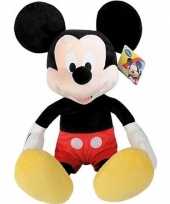 Pluche disney mickey mouse knuffel 19 cm speelgoed