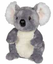 Pluche grijze koala knuffel 30 cm speelgoed 10186574