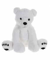 Pluche grote ijsbeer beren knuffel 74 cm speelgoed