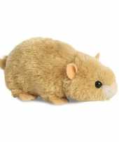 Pluche hamster knuffel 20 cm
