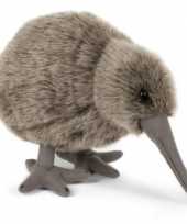 Pluche kiwi vogel knuffel 20 cm speelgoed