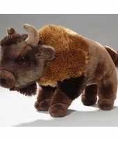 Pluche knuffel bizon 28 cm