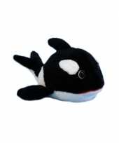 Pluche knuffel orka 13 cm