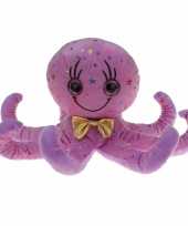 Pluche paarse octopus inktvis knuffel 40 cm