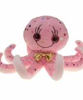 Pluche roze octopus inktvis knuffel 40 cm