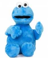 Pluche sesamstraat koekiemonster knuffel 25 cm speelgoed