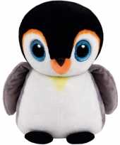 Pluche ty beanie pinguin dieren knuffel pongo 42 cm