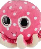 Pluche ty beanie roze octopus inktvis knuffel ollie 24 cm
