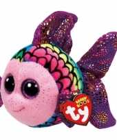 Ty beanie boo s flippy pluche vis knuffel 15 cm