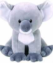 Ty beanie pluche grijze koala knuffel 24 cm speelgoed