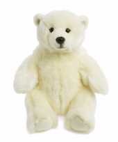 Wnf pluche ijsbeer knuffel zittend 32 cm